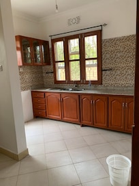 Common kitchen area of room