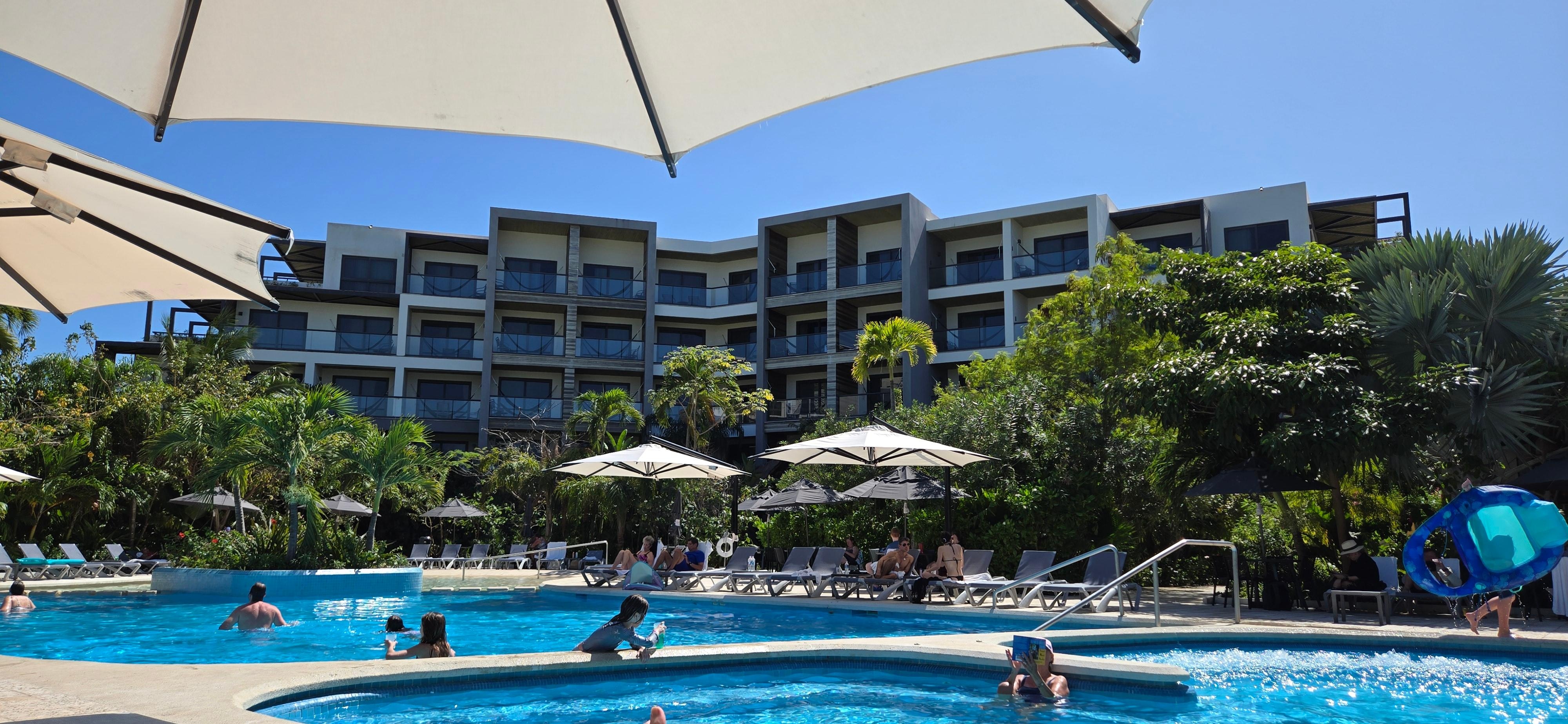 One of the pool areas in the mangroves at the Ventus Ha