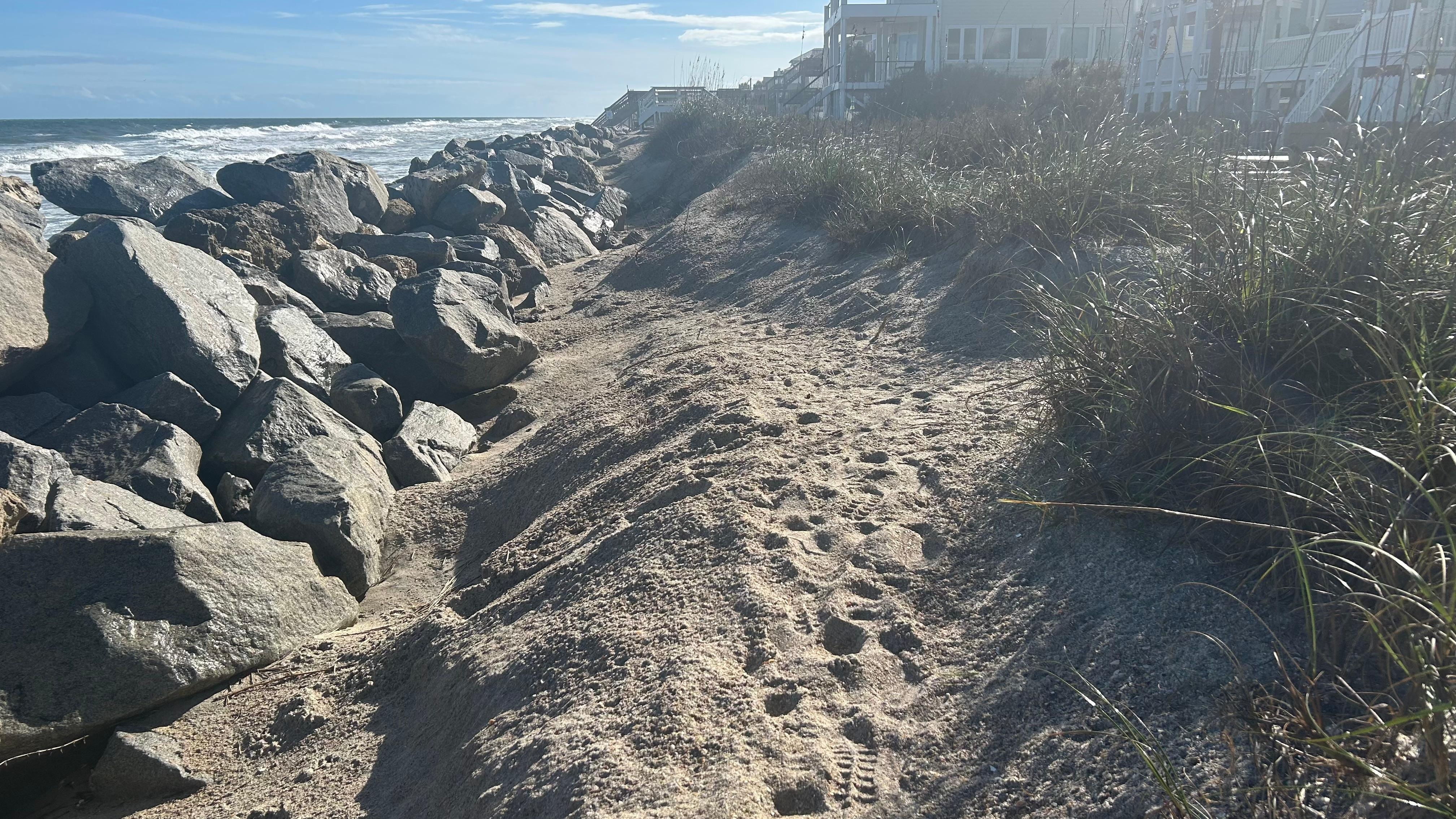 Pathway to the beach