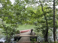 Nice dock with boating and water play opportunities