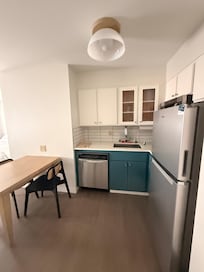 Kitchen and dining area