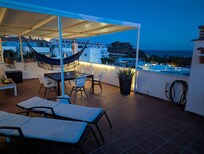 Terrasse et son éclairage d'ambiance