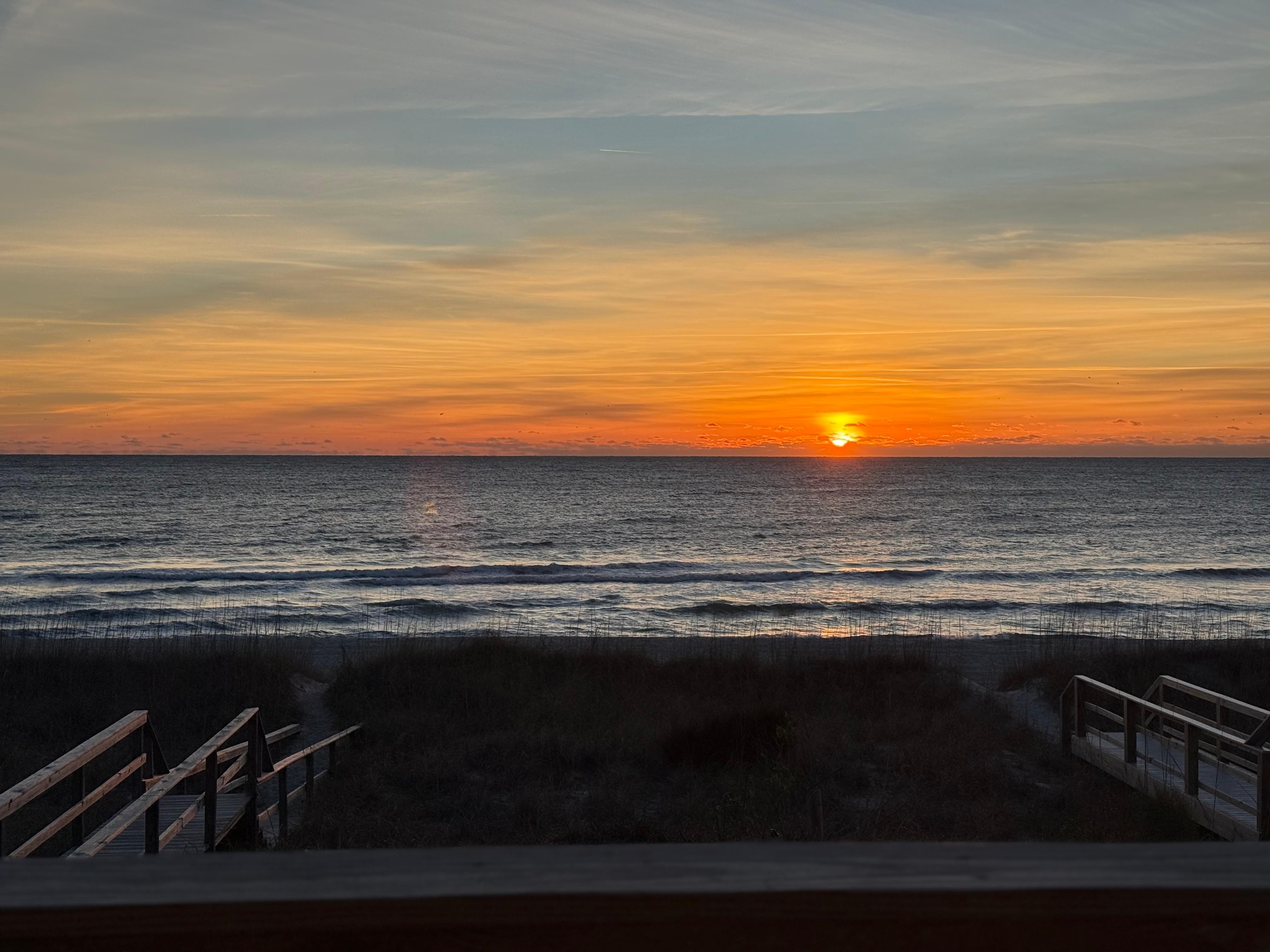 Gorgeous view from the porch every morning. 