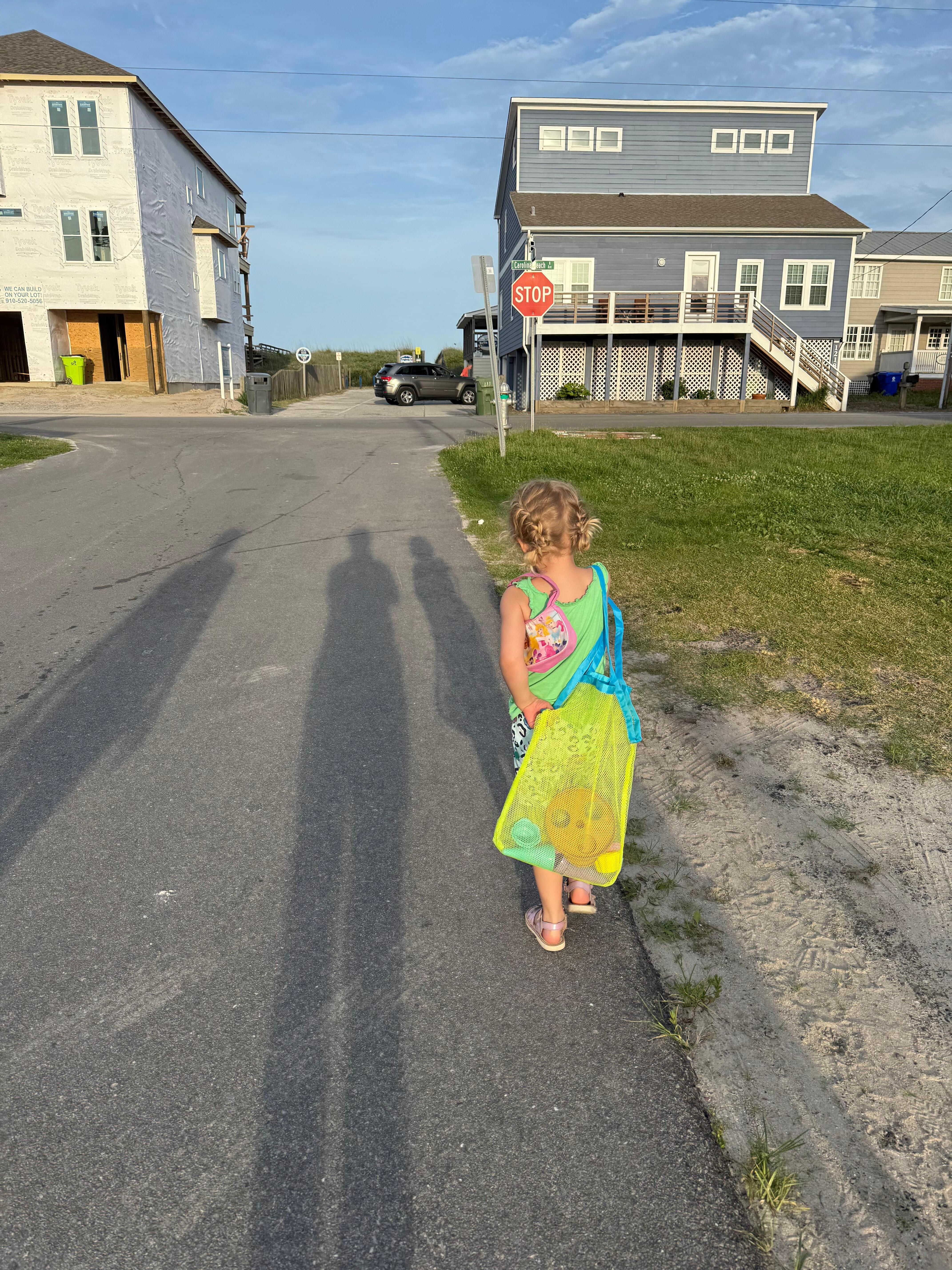 Walk to the beach