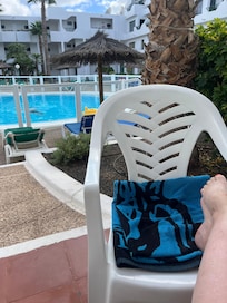 Very relaxing little terrace with the sun all day.