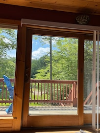 View from living room