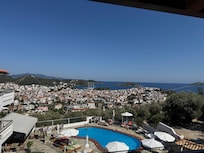 View from our balcony