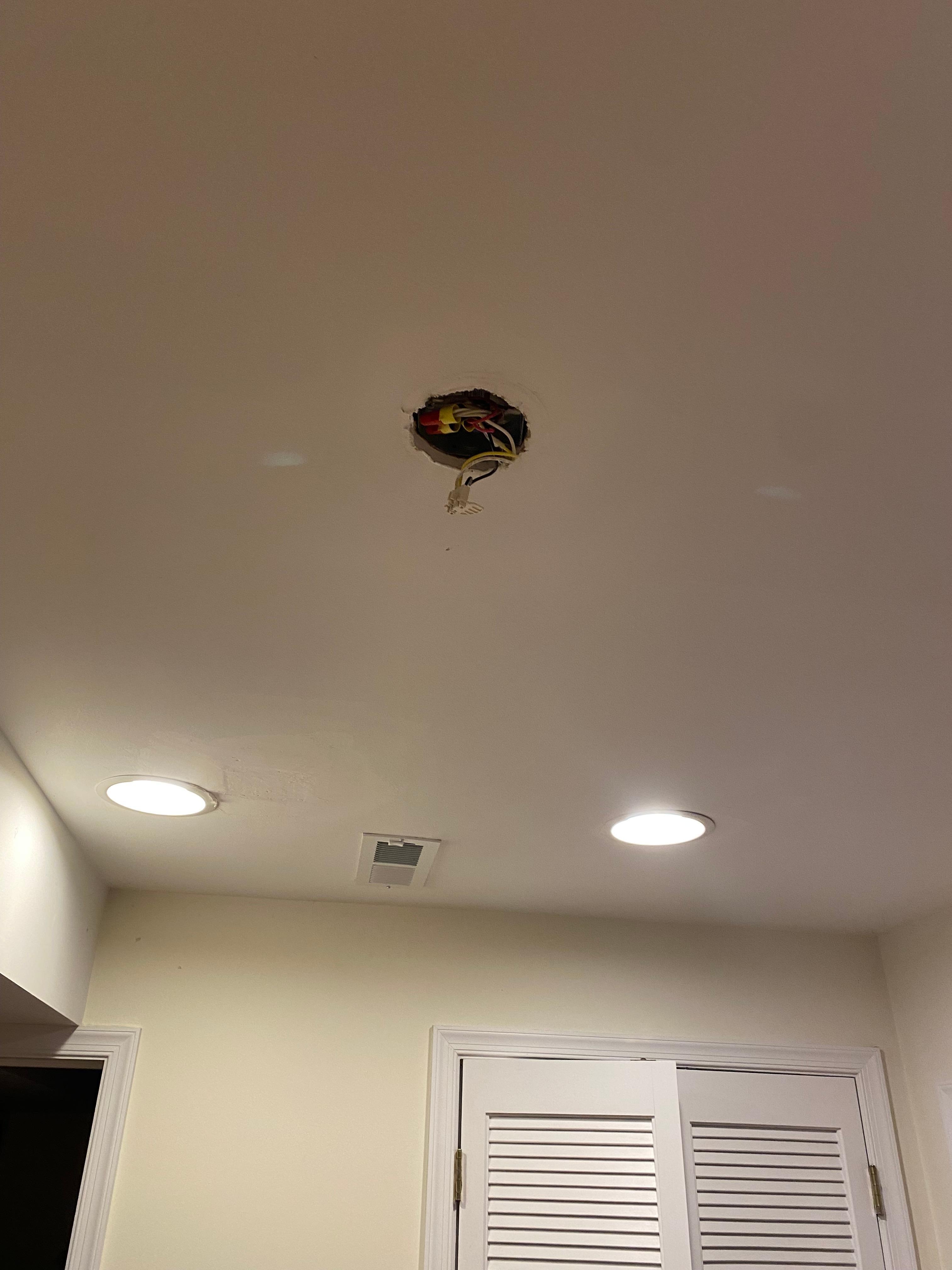 Missing smoke detector