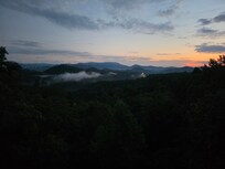 View from the back deck.
