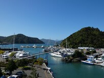 View from room balcony