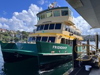 The south Mosman ferry is a five minute walk from the unit.