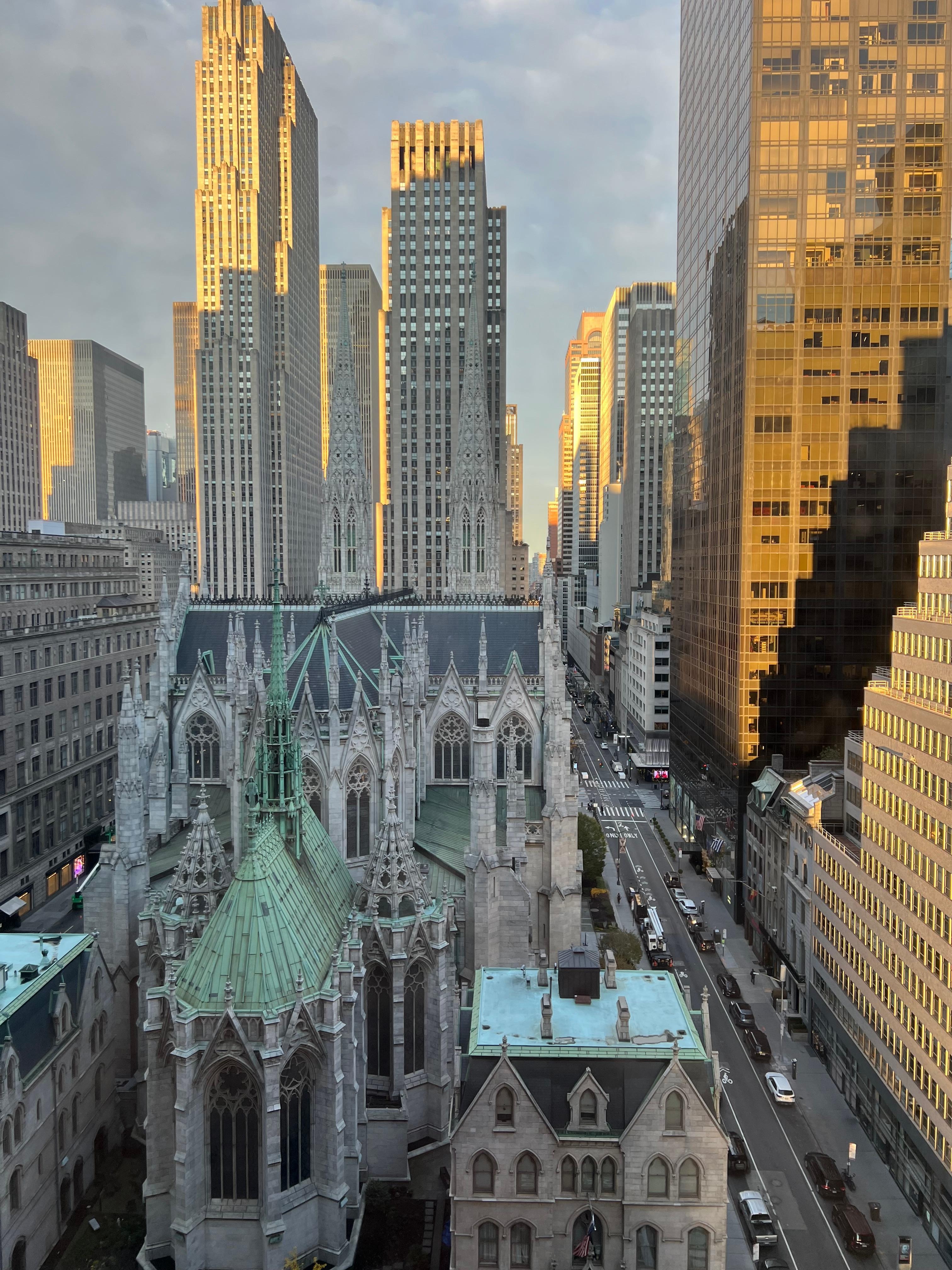 This was the view from our room on the 16th floor