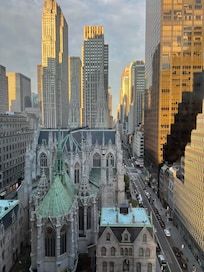 This was the view from our room on the 16th floor