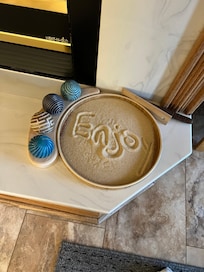 Coddled by the staff!