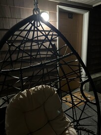 Light outside bedroom windows doesn't shut off at night