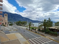 The view from my room. The street is metres away. But the view is fantastic. You will have to choose what is best for you.