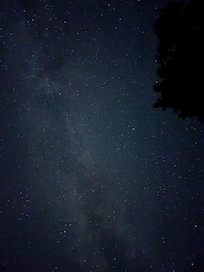 Low light pollution skies make for great photographs in rural VT!