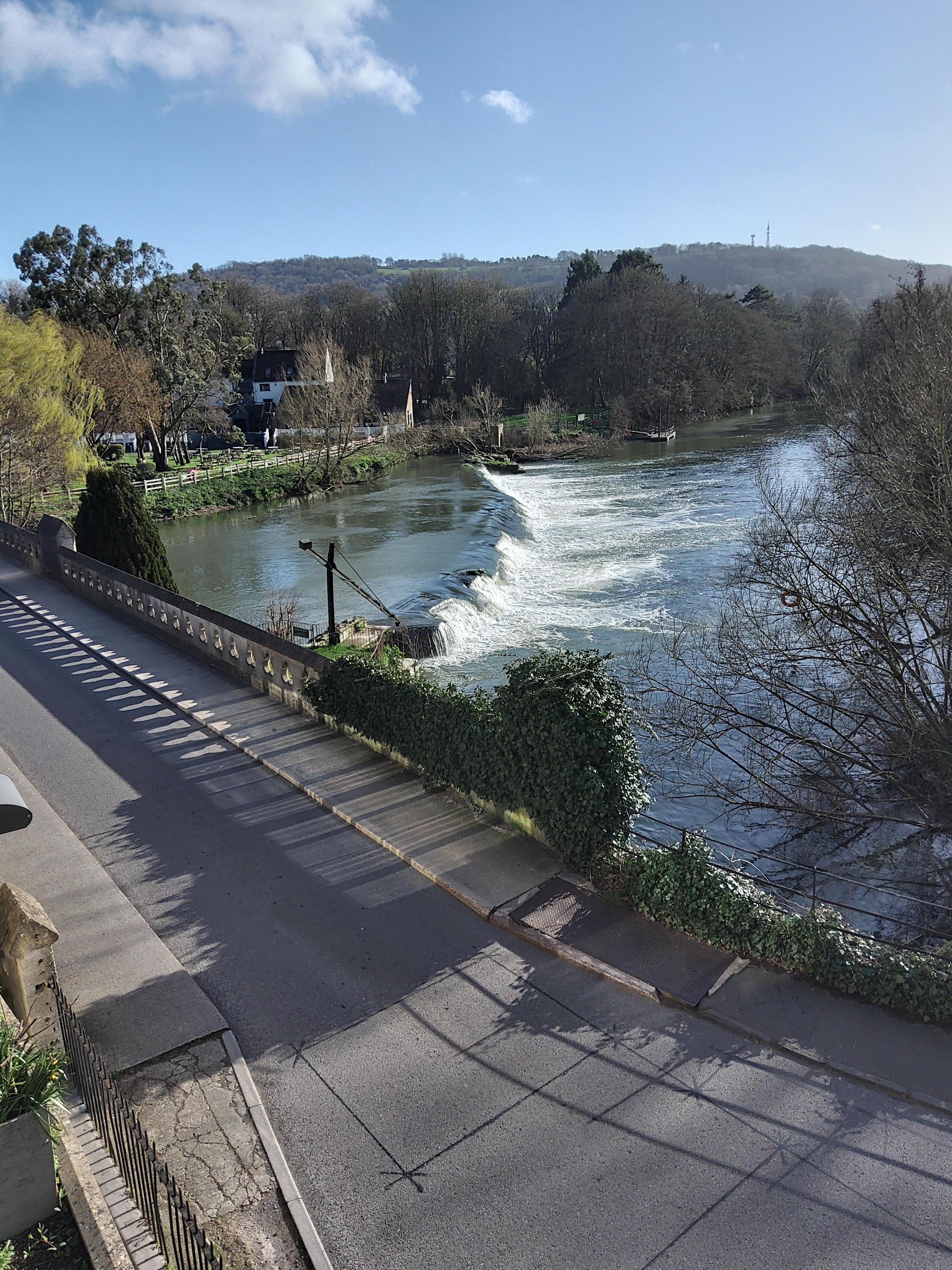 A rew from our bedroom window