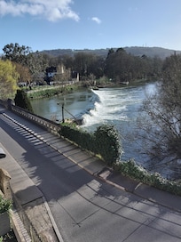 A rew from our bedroom window