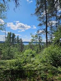 Windy Lake Provincial park trail hike. 15 mins from cottage