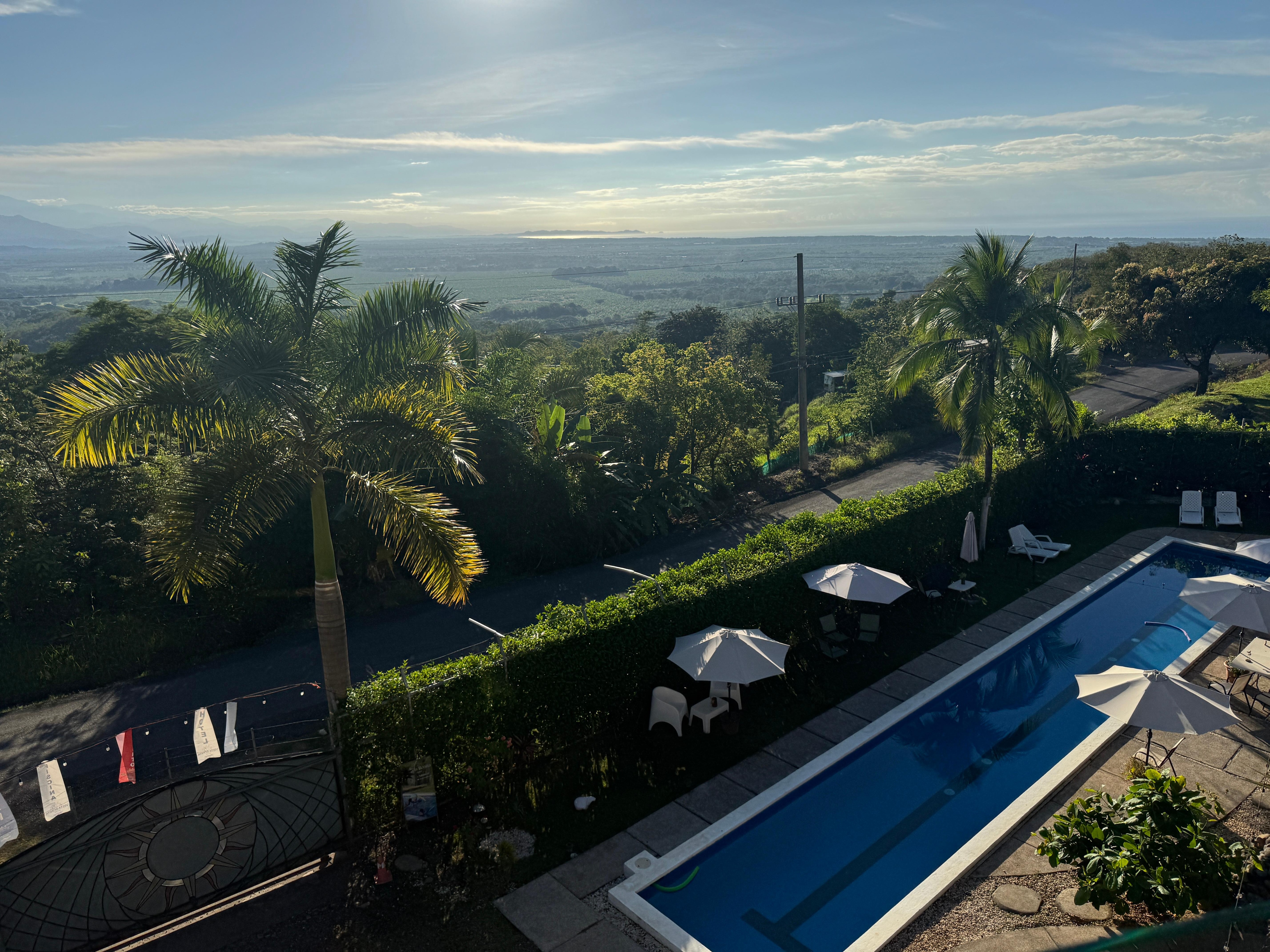 Vue depuis le restaurant 