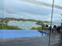 Vista da piscina