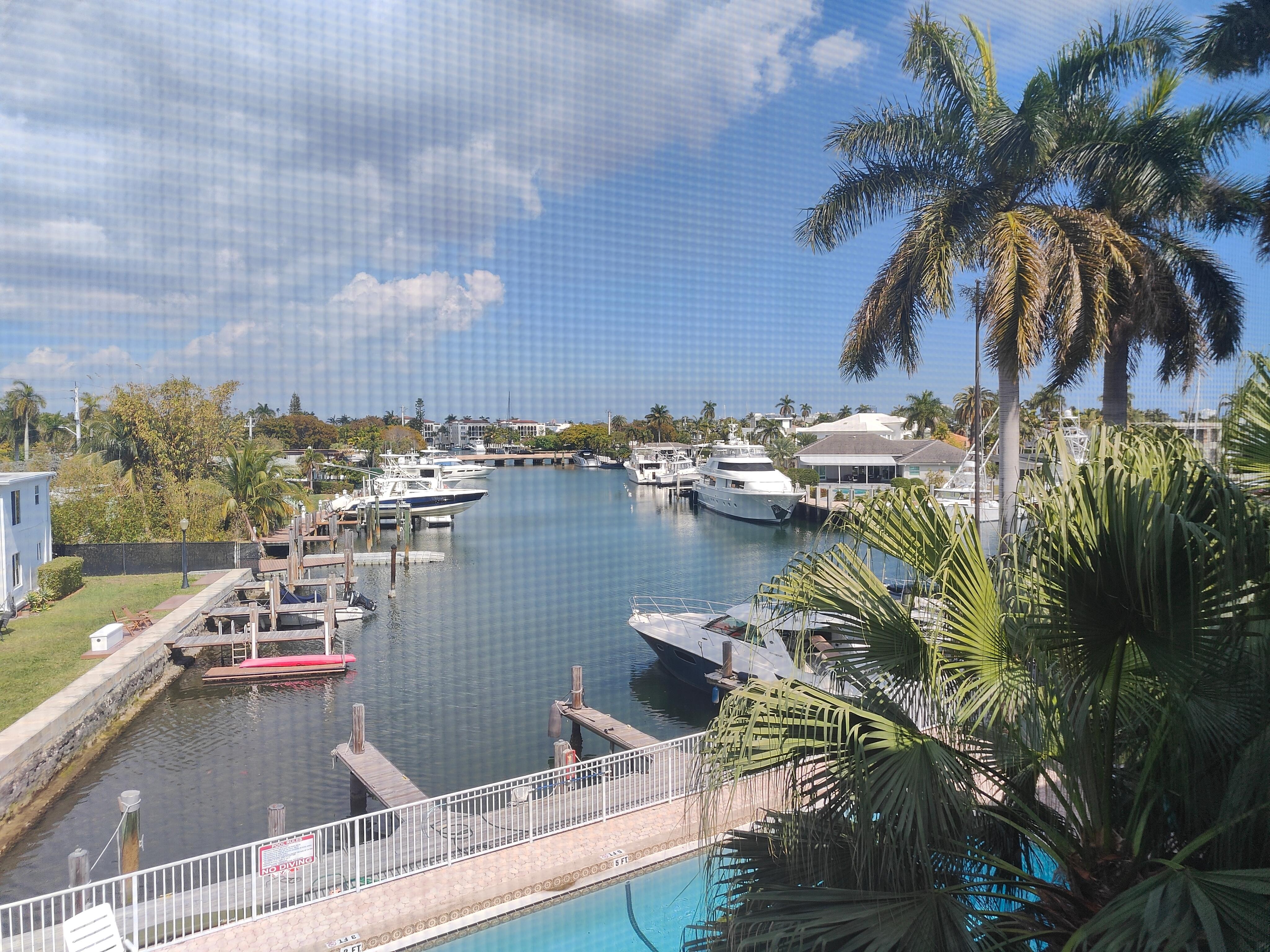 beautiful View from the living room. Not all units have a water view.