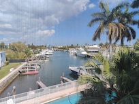 beautiful View from the living room. Not all units have a water view.