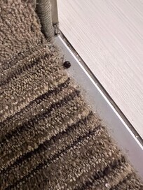 Entrance into bathroom