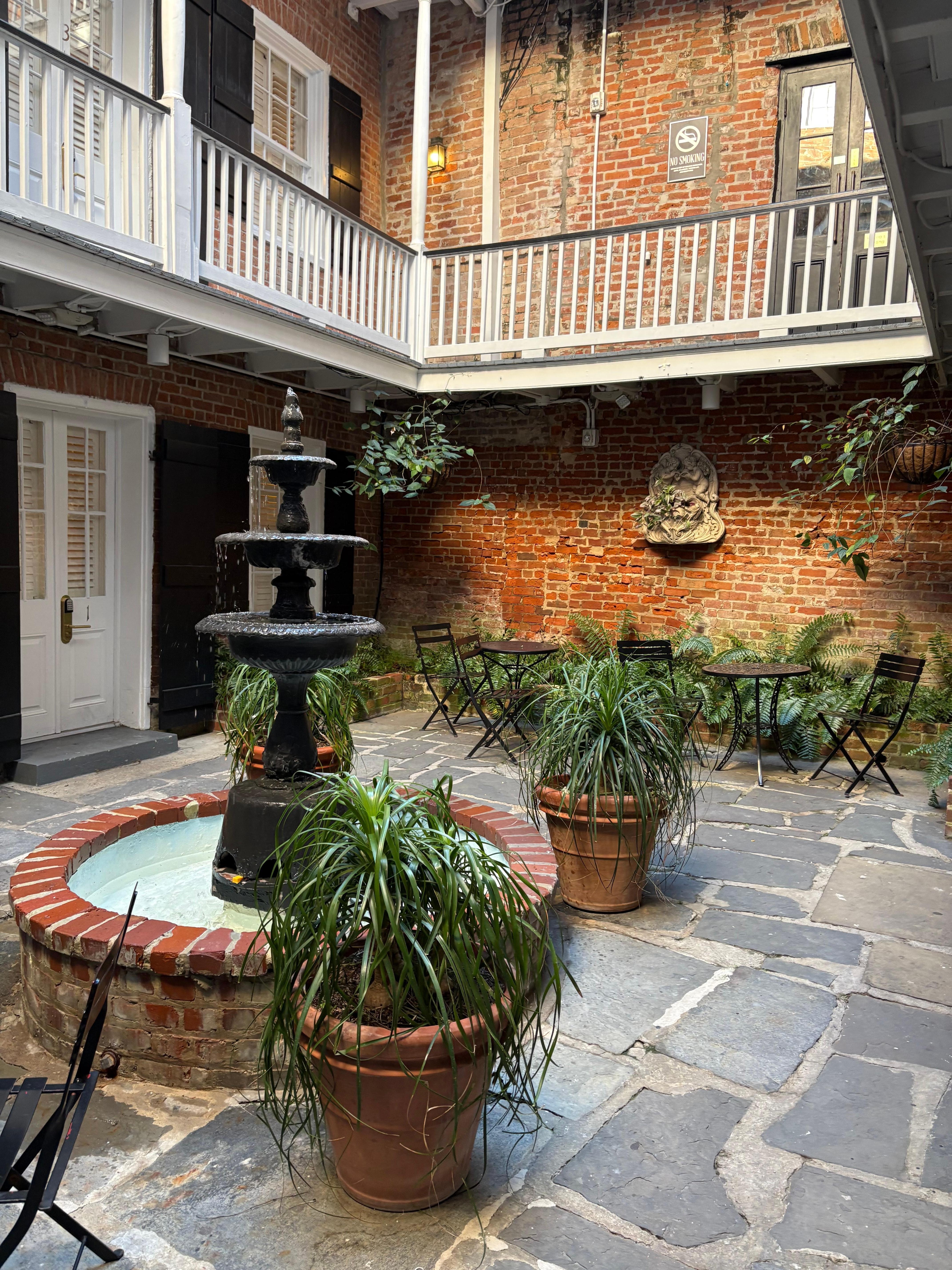 Foyer and quiet sitting area
