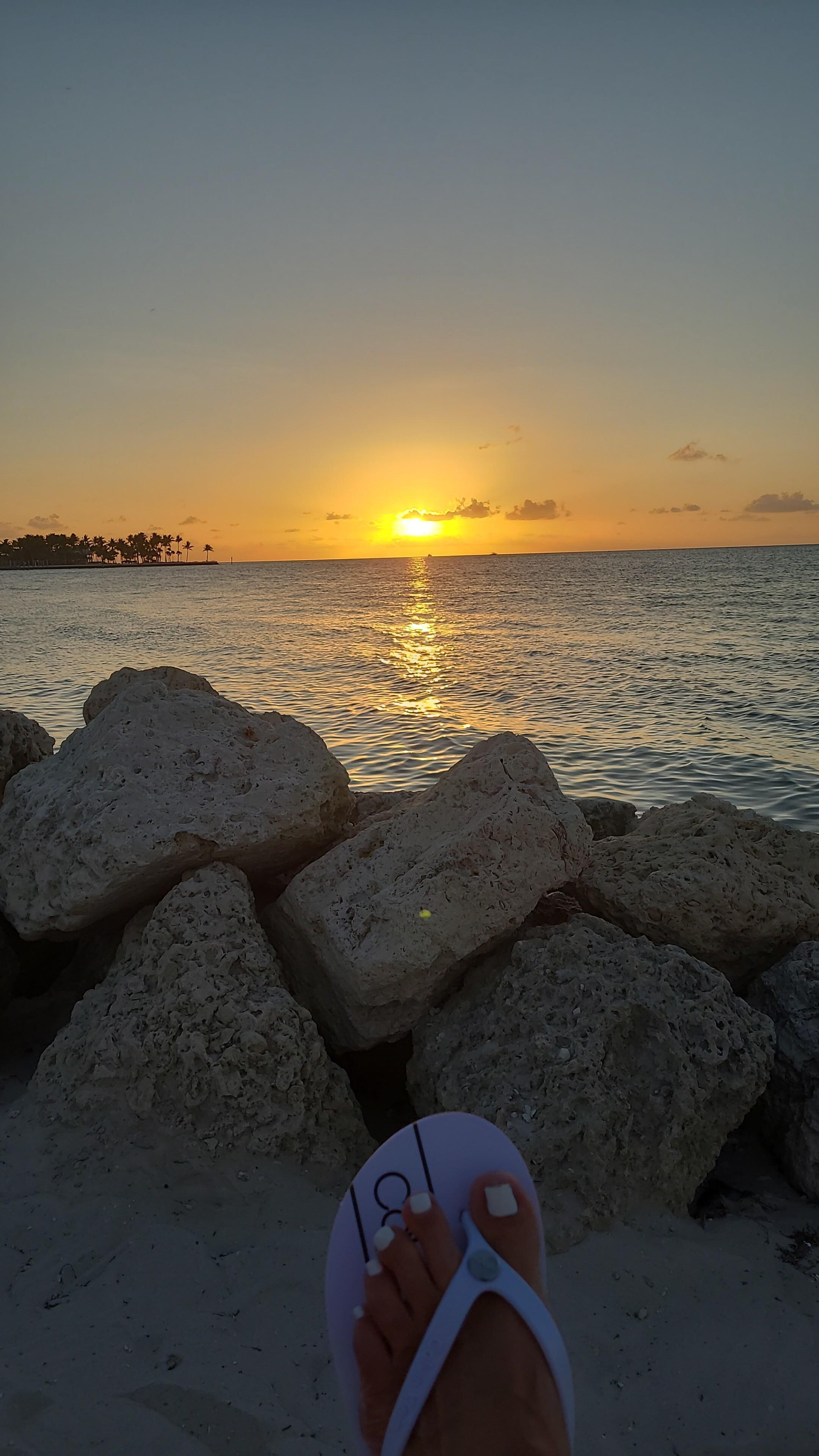 Sunset vista desde el Tokibar