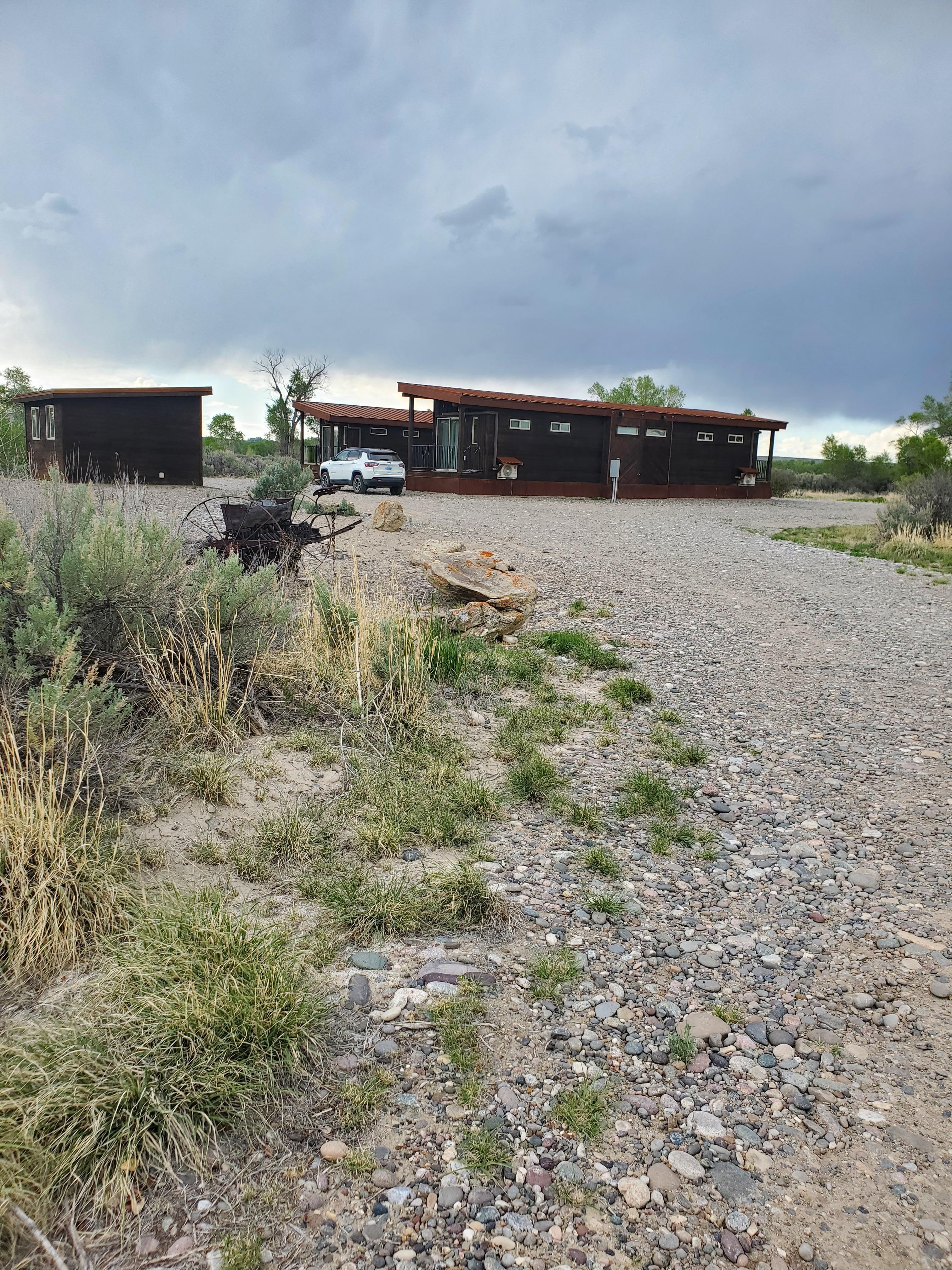 The cabins