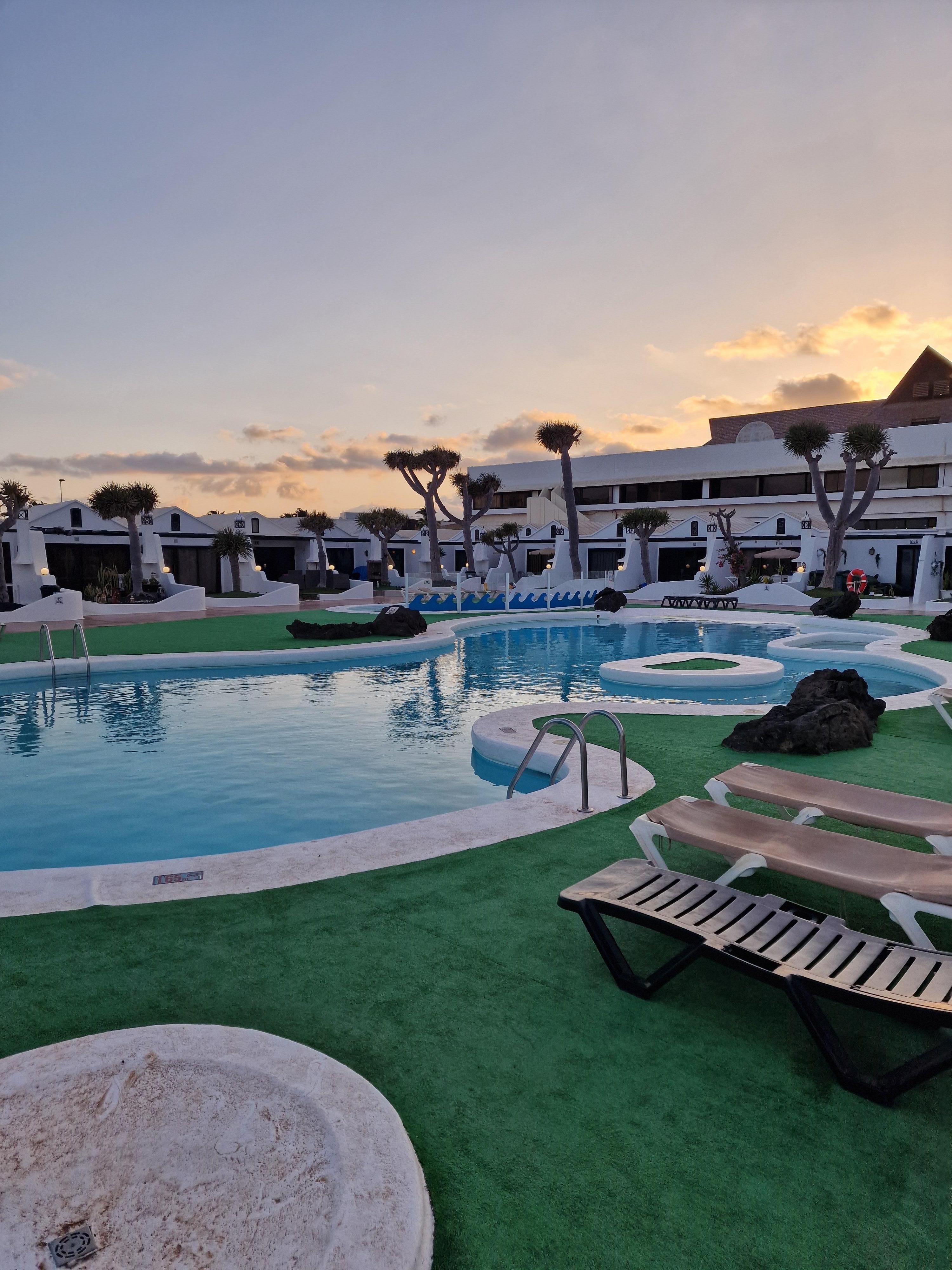 One of the lovely pools at Sands Beach.
