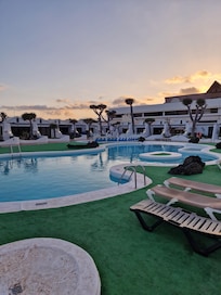 One of the lovely pools at Sands Beach.