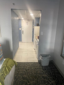 The kitchenette which was nice.