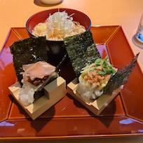 おにぎりは「サキホコレ」稲庭うどんも!炭水化物祭り開催中