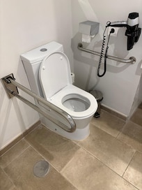 This is how our bathroom looks like there….
