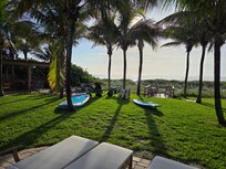 Beautiful back yard on the beach