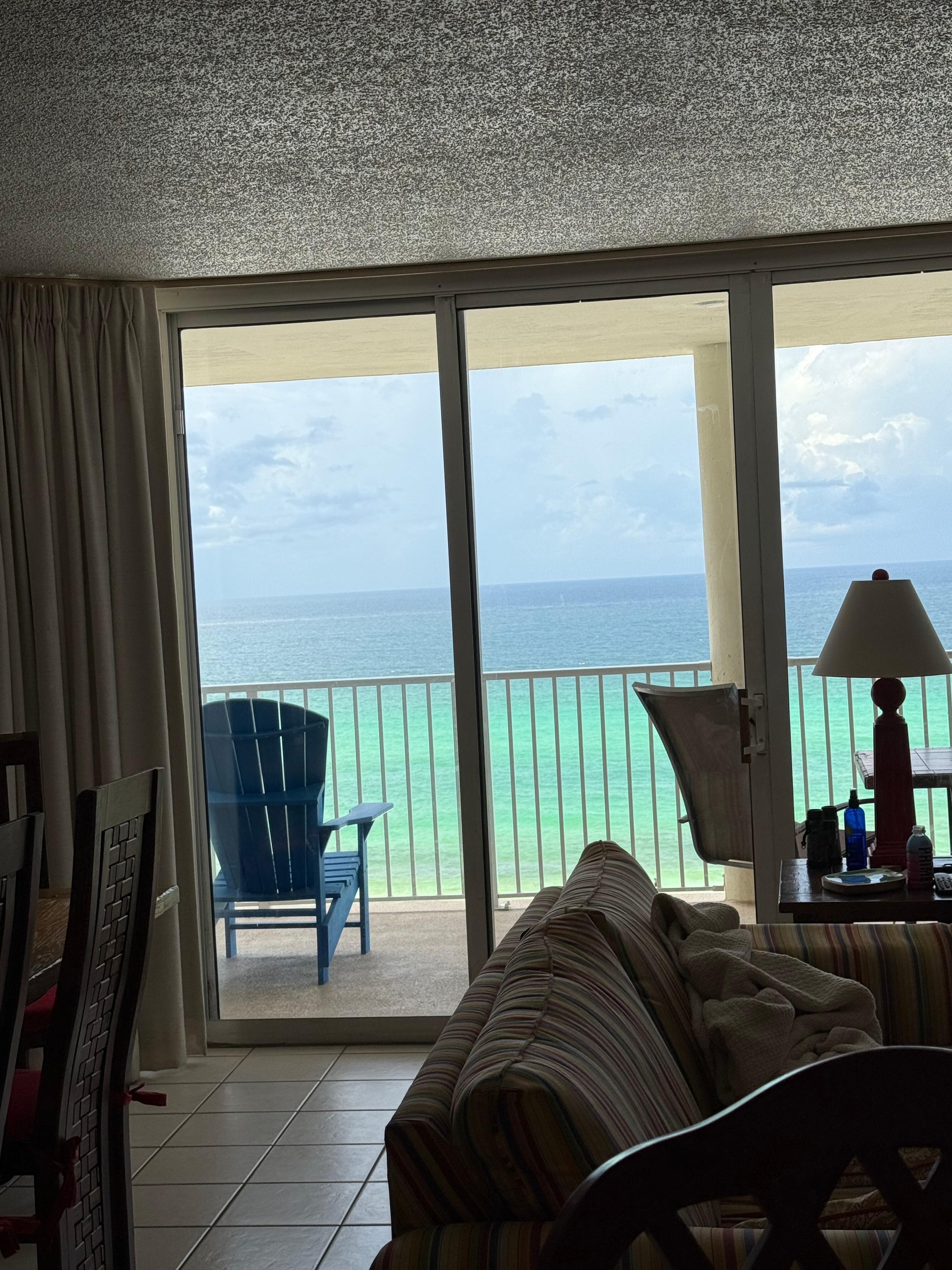 Breathtaking views from
The living area and the kitchen