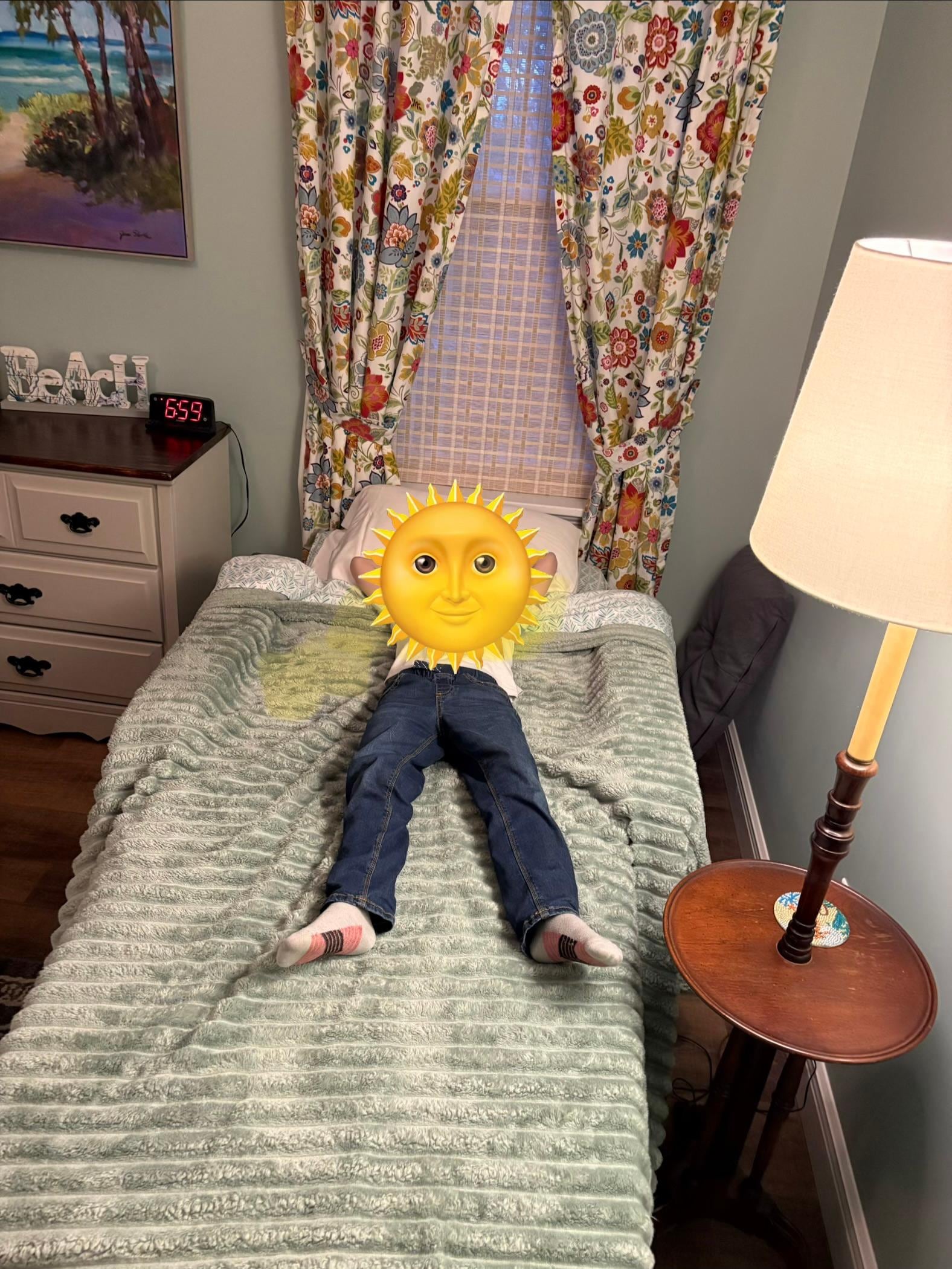 Perfect little bed for our 6 yr old