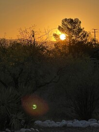 photo of the sunrise my son took