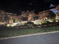 Looked very pretty at night