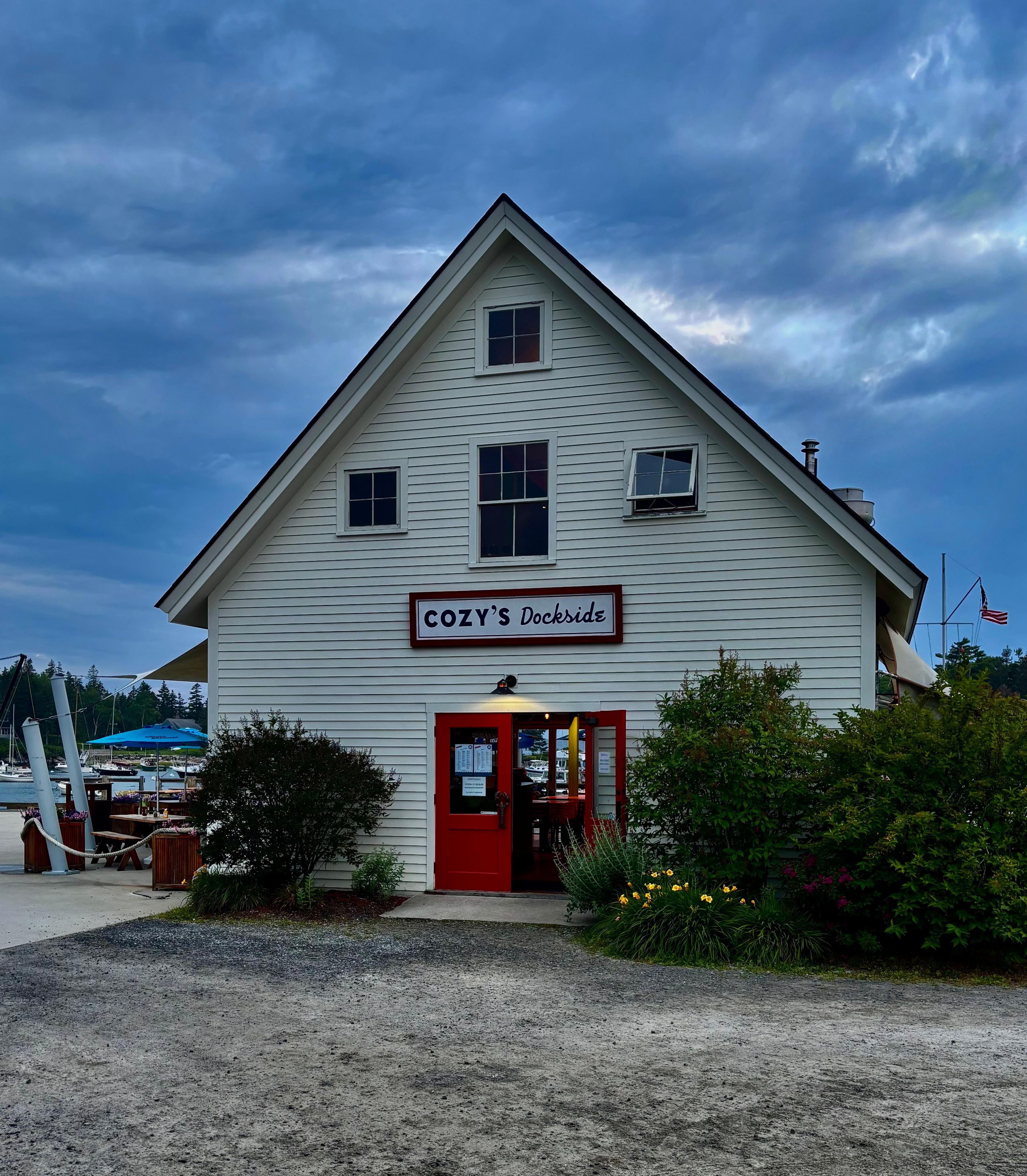 Cozy's Harbor Side Restaurant, Southport.