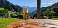 Blick von der Terrasse Richtung Schruns