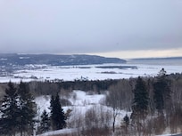 View from the balcony at sunrise