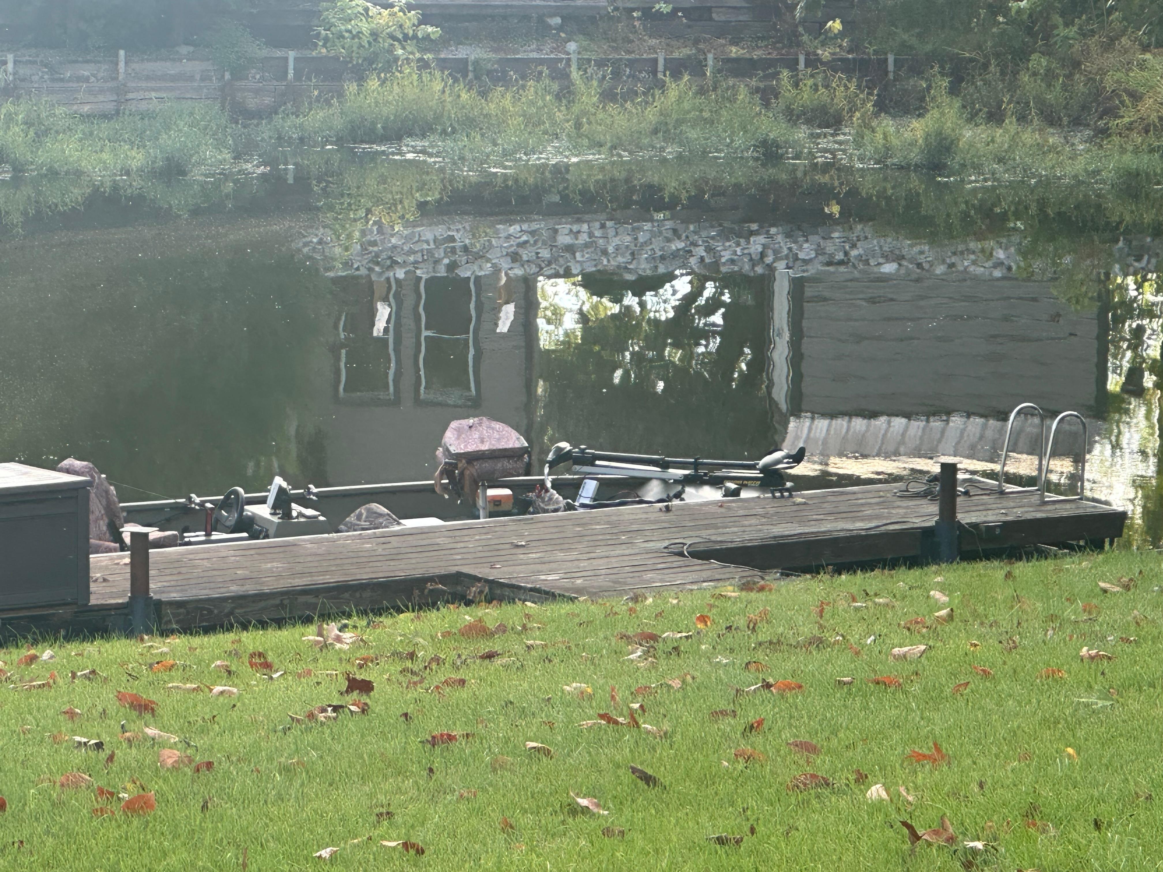  View of dock from the patio 