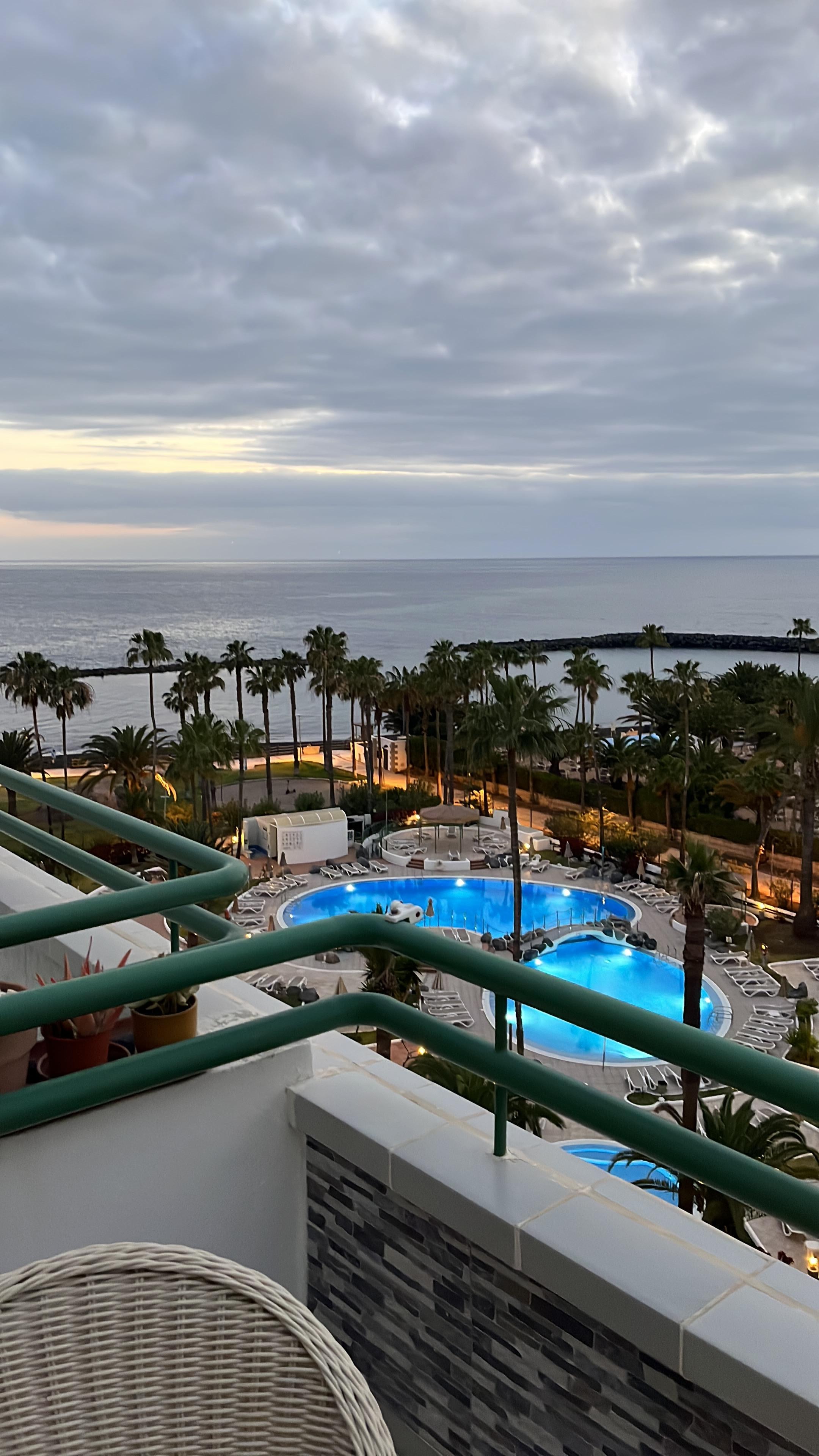View from balcony 