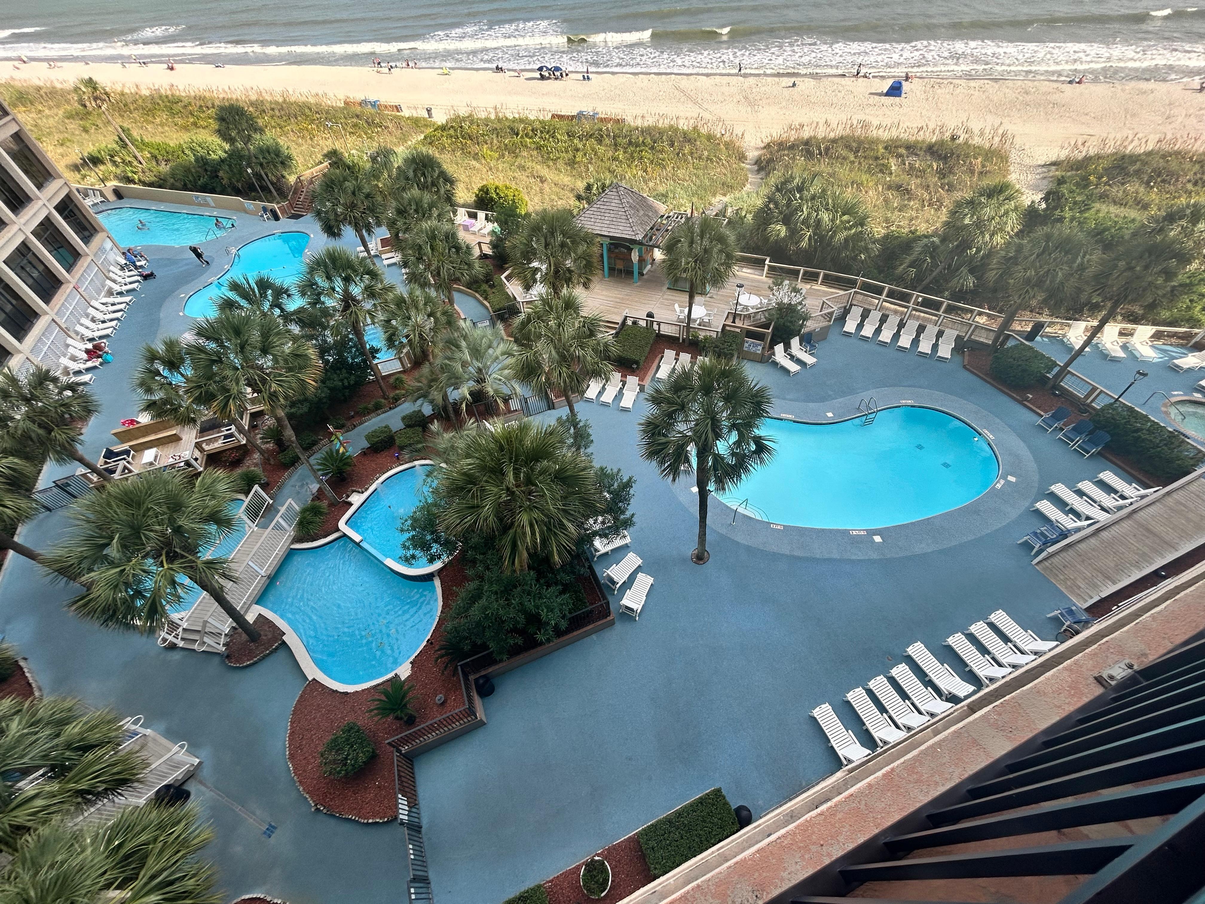 View from the balcony