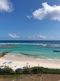 View from the room patio.