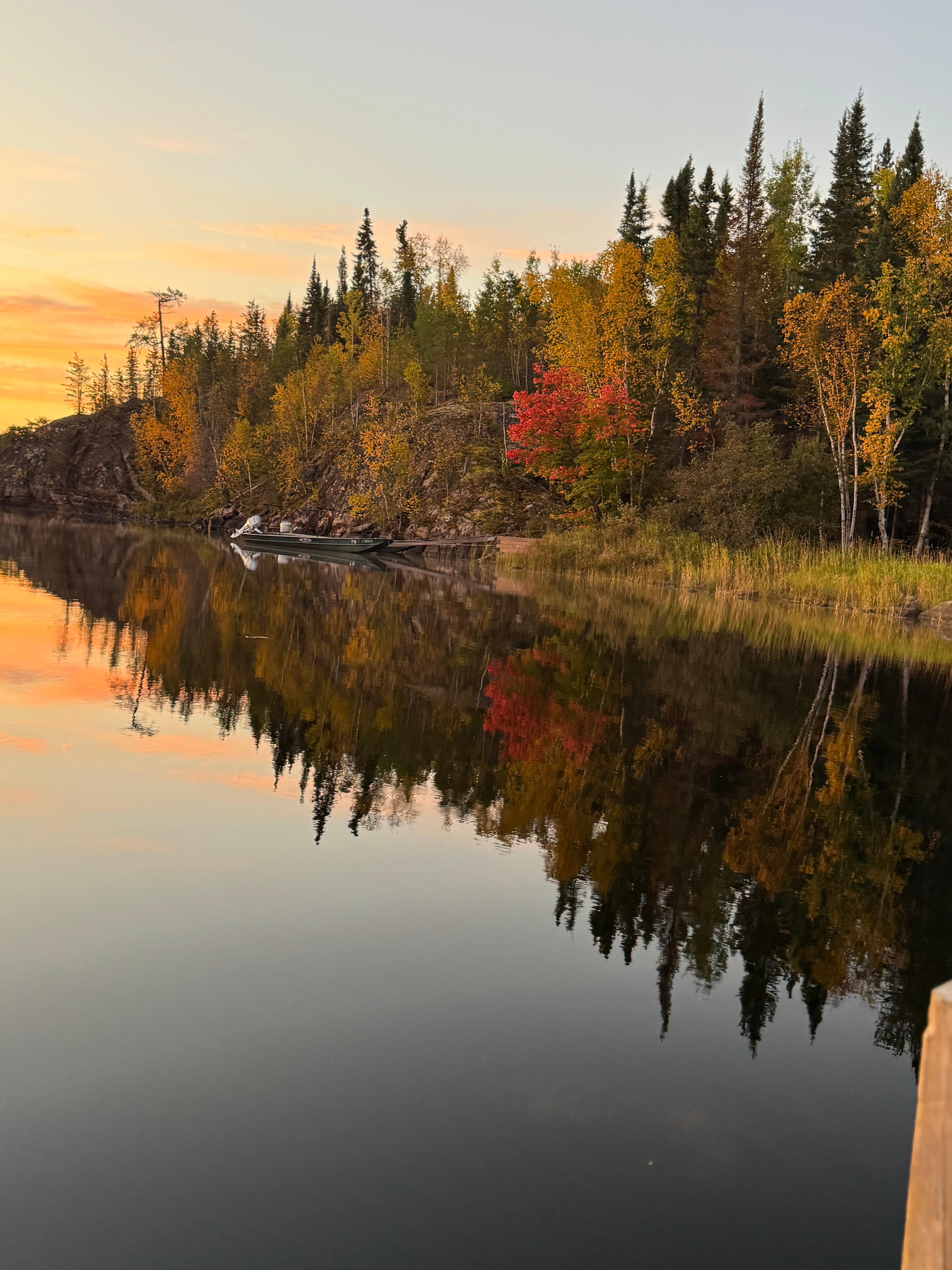 Photos of sunrise from the doc